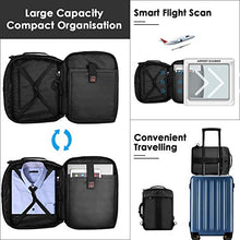 Carica l'immagine nel visualizzatore di Gallery, Gimars New Zaino Convertibile 3 in 1 Messenger Bag da Computer Nero Fantasia