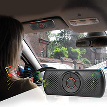 Carica l&#39;immagine nel visualizzatore di Gallery, Aigoss Vivavoce Bluetooth 4.2 per Auto con Siri e Google Assistant, Kit per...
