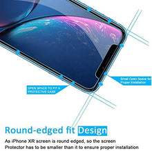Carica l&#39;immagine nel visualizzatore di Gallery, NEW&#39;C 2 Pezzi, Vetro Temperato per iPhone 11 e iPhone XR (6,1 Pollici), Pellicola Prottetiva Anti Graffio, Anti-Impronte, Senza Bolle, Durezza 9H, 0,33mm Ultra Trasparente, Ultra Resistente