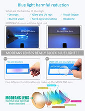 Carica l&#39;immagine nel visualizzatore di Gallery, Occhiali Anti Luce Blu,Sutable per lo Schermo del +0.00, Nero - Ilgrandebazar