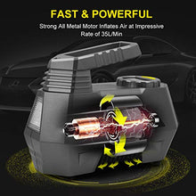 Carica l&#39;immagine nel visualizzatore di Gallery, SKEY Compressore Portatile per Auto, gonfiatore Digitale a 12V DC, Pompa per...