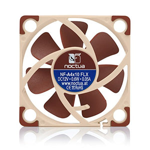 Noctua NF-A4X10 FLX, Ventola Silenziosa di Qualità Premium, 3-Pin 40x10mm - Ilgrandebazar