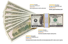 Carica l&#39;immagine nel visualizzatore di Gallery, Banconote dollari fac simile - 100 Stampe Old Style $100 10K STACK - Ilgrandebazar