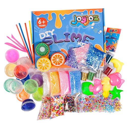 Joyjoz Kit Super Slime - 15 di Colori con Sfere Colorate Schiuma,... - Ilgrandebazar