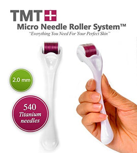 (540 mm) Tmt bianco micro Needle roller System Titanium per rughe,... - Ilgrandebazar
