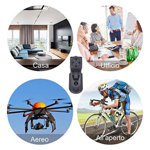 Mini Telecamera Spia Nascosta,NIYPS Full HD 1080P Portatile Micro Spy mini