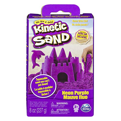 Kinetic Sand- Sabbia Modellabile Confezione Base, 227 gr, Colorii Base 227 g - Ilgrandebazar