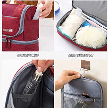 Carica l&#39;immagine nel visualizzatore di Gallery, CYBERNOVA Trousse da viaggio, kit grande organizzatore cosmetico Viola