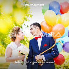 Carica l&#39;immagine nel visualizzatore di Gallery, BidMamba 100 Palloncini Compleanno Decorazioni Feste Happy Birthday Addobbi per Feste di Compleanno Bambina Bambini Matrimonio Baby Shower Decorazioni Compleanno Gonfiabili con Bombola Elio