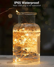 Carica l&#39;immagine nel visualizzatore di Gallery, Stringa Luci LED USB, Litogo 12M 120LED Catena Luminosa Filo Rame Ghirlanda...