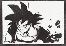 Carica l&#39;immagine nel visualizzatore di Gallery, Poster Son Goku Dragon Ball Handmade Graffiti Street Art - Artwork