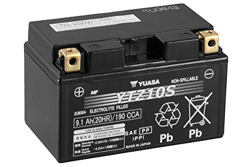 Yuasa Batterie YTZ10S Ytz10S senza Manutenzione