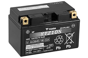 Yuasa Batterie YTZ10S Ytz10S senza Manutenzione