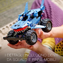 Carica l'immagine nel visualizzatore di Gallery, LEGO 42134 Technic Monster Jam Megalodon 2 in 1, da Monster Truck Camion Giocattolo a Macchina Low Racer Lusca, Idea Regalo per Bambini, Bambine, Ragazzi e Ragazze da 7 Anni