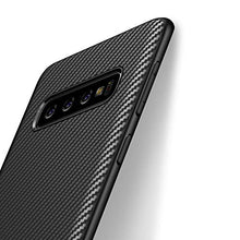 Carica l&#39;immagine nel visualizzatore di Gallery, J Jecent Cover Samsung Galaxy S10 Custodia Look in Fibra... - Ilgrandebazar