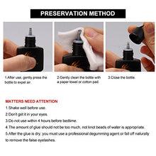 Carica l&#39;immagine nel visualizzatore di Gallery, Colla per ciglia, a ciglia greffante, asciugatura rapida + Fattoria +...