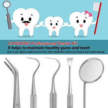 Carica l&#39;immagine nel visualizzatore di Gallery, Dentale Sbiancamento dei denti Tartaro e targa Rimozione Sonda a specchio Kit - Ilgrandebazar