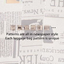 Carica l&#39;immagine nel visualizzatore di Gallery, BAGZY Bagaglio a Mano 40x20x25 Ryanair，Scalabile Borsone da Viaggio Valigia per Weekend Borsoni Pieghevole Leggero Borsa Palestra Impermeabile Borsa Sportiva，Modello di Giornale