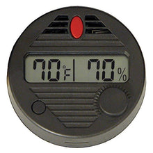 Carica l&#39;immagine nel visualizzatore di Gallery, Quality Importers Hygroset II Round Digital Hygrometer for Humidors - Ilgrandebazar
