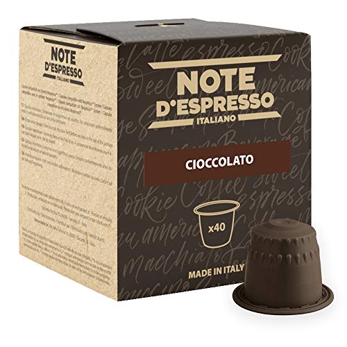 Note D'Espresso Cioccolato Preparato Solubile in Capsule per Bevanda al...