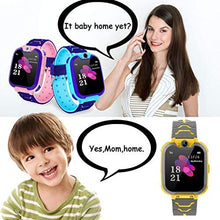 Carica l'immagine nel visualizzatore di Gallery, PTHTECHUS Orologio Intelligente Bambini con 7 Giochi - Musica MP3 Smartwatch Studente, Orologio Intelligente Bambini con Telefono Allarme Camera, Bambini Smartwatch Regali(Blu X6)