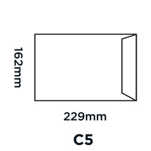 Carica l&#39;immagine nel visualizzatore di Gallery, Purely Everyday - Buste formato C5, chiusura adesiva, C5 (229x162), bianco