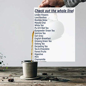 LA TETERA AZUL Tè nero Darjeeling Premium 100% Flacone sfuso da 120 grammi
