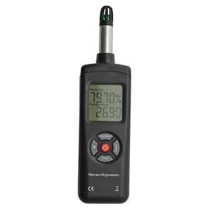 Ehdis Digital Psicrometro Grande LCD Termo-igrometro Temperatura e umidità... - Ilgrandebazar