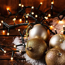 Carica l'immagine nel visualizzatore di Gallery, Salcar Led Stringa 25.7m 360 Leds, Led Catena di Luci con 8 Modi IP44 Impermeabile Interni ed Esterni, Led Catena Luminosa Natale per Balcone, Salotto, Giardino, Matrimonio, Compleanni, Bianco caldo