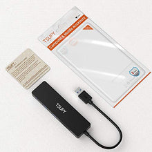 Carica l&#39;immagine nel visualizzatore di Gallery, TSUPY Hub USB 3.0 5 Porte Adattatore con Lettore di Scheda 19 cm
