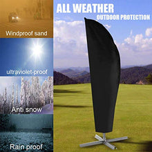 Carica l&#39;immagine nel visualizzatore di Gallery, Herefun Copertura per ombrellone, 265CM 420D Telo Copri ombrellone per...