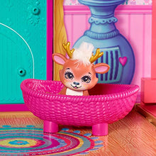 Carica l&#39;immagine nel visualizzatore di Gallery, Enchantimals Casa dei Cerbiatti a Tre Stanze, Bambola Danessa e il Suo Amico... - Ilgrandebazar