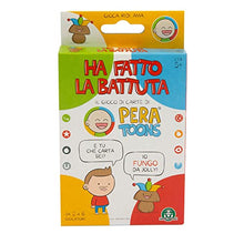 Carica l'immagine nel visualizzatore di Gallery, Pera Toons - Gioco Di Carte Con Freddure E Battute Di Pera Toons Per Divertirsi In Famiglia , Per Bambini A Partire Dai 5 Anni; Per02000; Giochi Preziosi