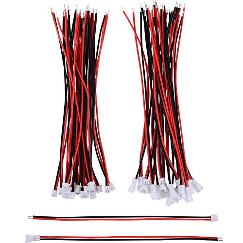 20 Paia 1.25 mm JST 2 Pin Micro Elettrico Spina Connettore Maschio e Femmina...
