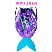 Carica l'immagine nel visualizzatore di Gallery, GirlZone Regalo Ragazze -Borsa per Bambina e Ragazza Coda di Sirena di...