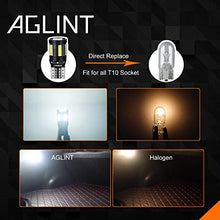 Carica l'immagine nel visualizzatore di Gallery, AGLINT T10 W5W LED CANBUS 194 168 Cuneo Tipo Auto Lampadina 10SMD 4 Pezzi