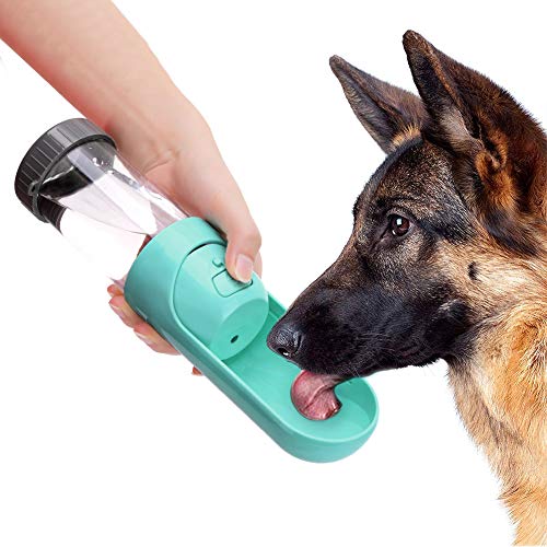 Bottiglia d'acqua per cani, Borraccia animali domestici da viaggio, BPA...