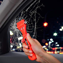 Carica l'immagine nel visualizzatore di Gallery, ELZO Martello di Emergenza Auto per Rompere Finestra e Tagliare Le...