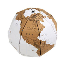 Carica l&#39;immagine nel visualizzatore di Gallery, Exerz EX-SCGL20 Globo da Grattare (Diametro: 20 cm) / Mappamondo/Scratchable...