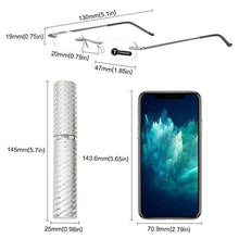 Carica l&#39;immagine nel visualizzatore di Gallery, TERAISE Upgrade Occhiali da lettura leggeri Lettori senza telaio lenti 2.0x - Ilgrandebazar