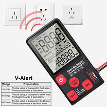 Carica l&#39;immagine nel visualizzatore di Gallery, Multimetro Digitale Tester, Portatile Display LCD Volt Automatico Frequenza... - Ilgrandebazar