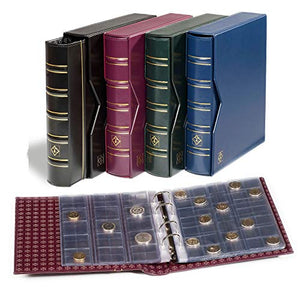 Leuchtturm - Fogli di Banconote Optima C2, 2 sezioni, Trasparenti - 20 - Ilgrandebazar