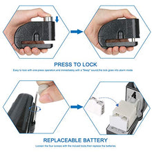 Carica l&#39;immagine nel visualizzatore di Gallery, JUNKER Lucchetto Antifurto Moto,LAllarme Per Bicicletta,ucchetto Bloccadisco... - Ilgrandebazar