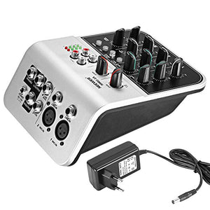 Neewer NW02-1A Mixer Console 2 Canali Economico per Microfono a 2 Channel - Ilgrandebazar