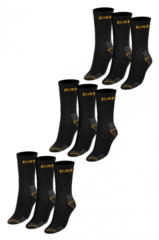 Caterpillar 6 Paia Calze da Lavoro Uomo Antinfortunistiche Rinforzate su... - Ilgrandebazar