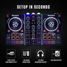 Carica l&#39;immagine nel visualizzatore di Gallery, Numark Party Mix - Controller DJ Plug-and-Play a Due Canali per Serato DJ... - Ilgrandebazar