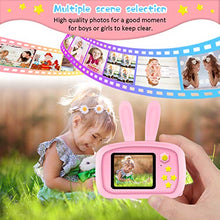 Carica l&#39;immagine nel visualizzatore di Gallery, PUZ Toy Giocattoli Bambina 3-6 Anni Macchina Fotografica Bambini HD pink