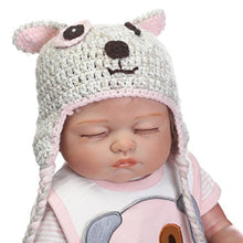 Carica l&#39;immagine nel visualizzatore di Gallery, Pinky Reborn Bambole Baby Doll Morbido Silicone Vinile Corpo...