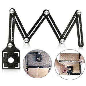 Foratura localizzatore, Angleizer template Tool aluminum alloy Jig foro bit...