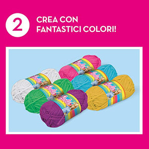 Grandi Giochi Maglieria Magica con Barbie Inclusa, Multicolore, GG00524 - Ilgrandebazar